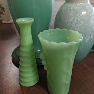 Jade & Jadeite Vases set of 4